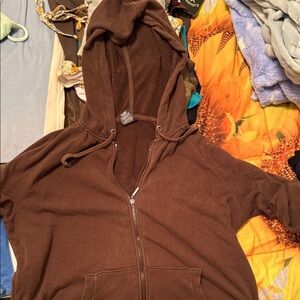 Faded Glory Chocolate Brown Hoodie